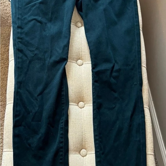 7 For All Mankind Sueded Super Skinny Jeans, size 29, Deep Turquoise - Picture 6 of 6